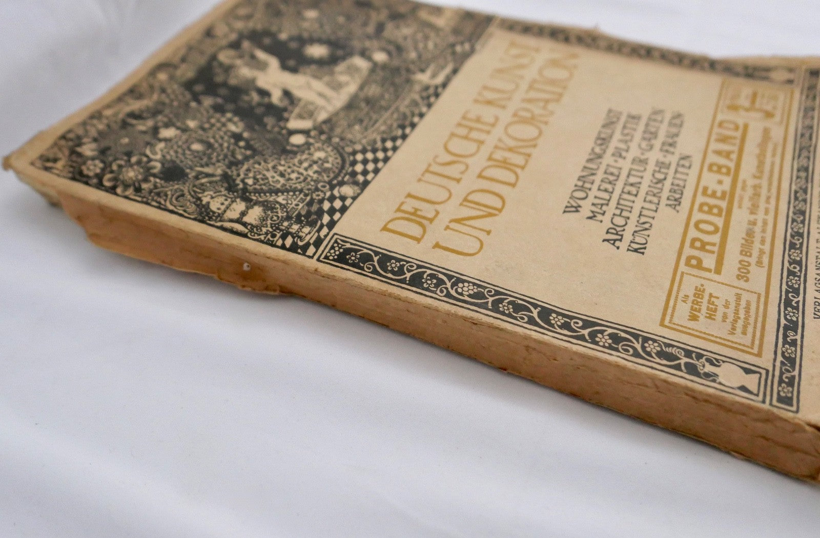 Deutsche Kunst und Dekoration Alexander Koch Darmstadt PROBE-BAND selten 1913 14