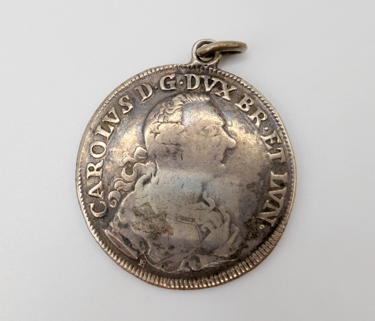 Silber Münze Braunschweig Wolfenbüttel 1/3 Thaler Taler XL 1764 eine feine Marck
