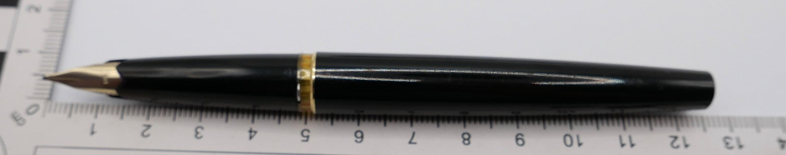Nr. 121 Füller Füllfederhalter Montblanc 585 14kt Gold Feder