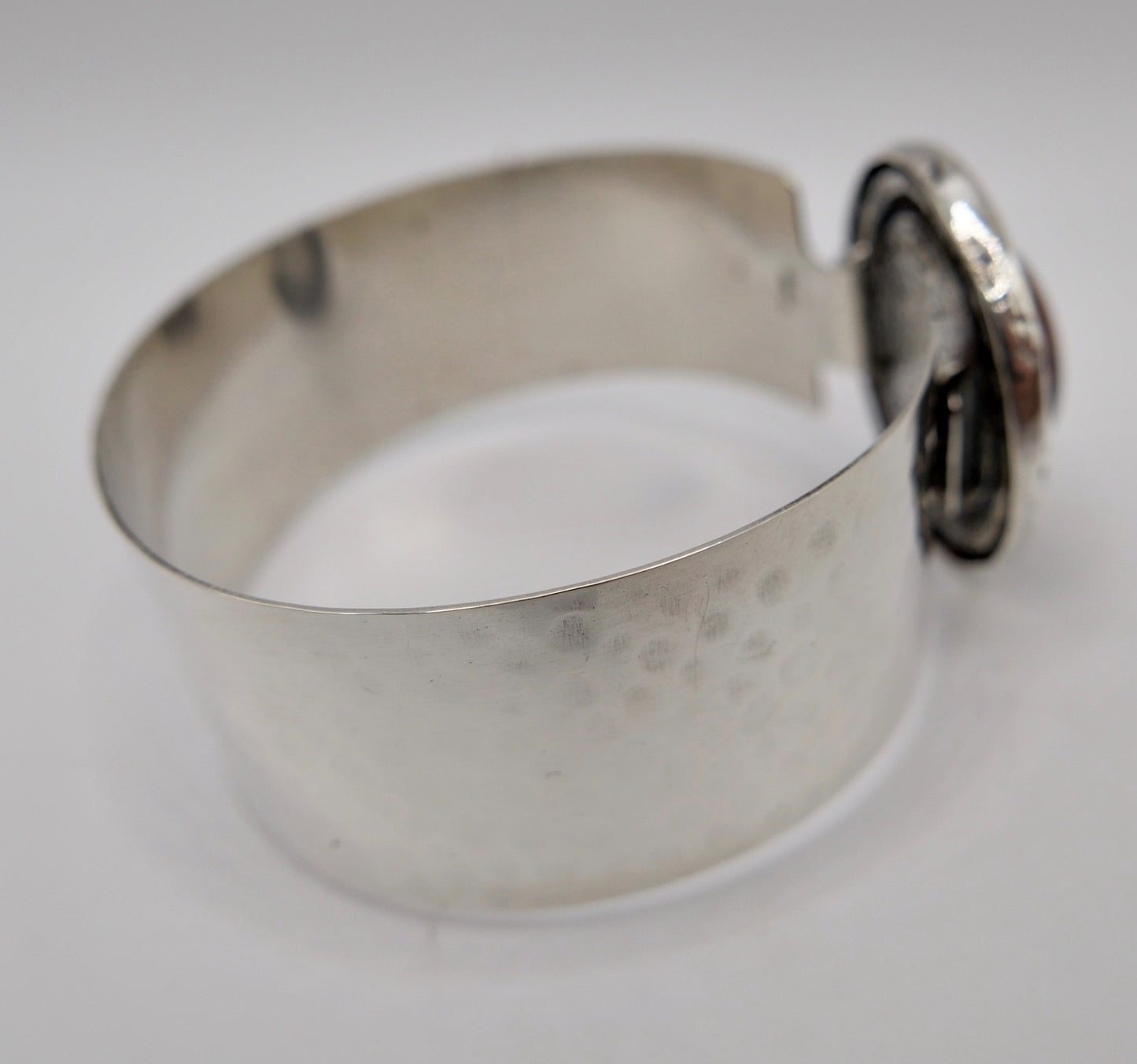 Vintage Silber Armspange Prerow Fischland 925 Sterlingsilber Bernstein Armband