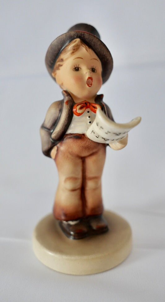 Orig Hummel Figur 131 " Kammersänger " Goebel Porzellan um old singer Sänger  