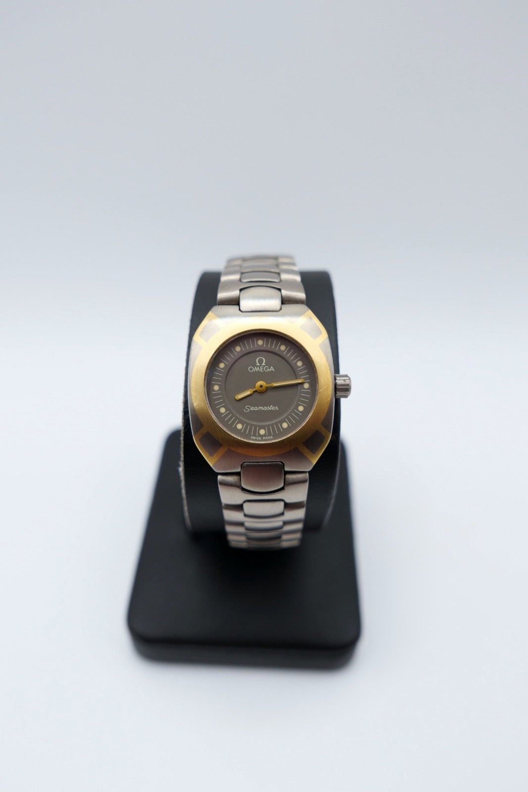 Omega Seamaster Titan 120 M Bicolor Damen 26x22mm Ref 5950072 7950845 NEU