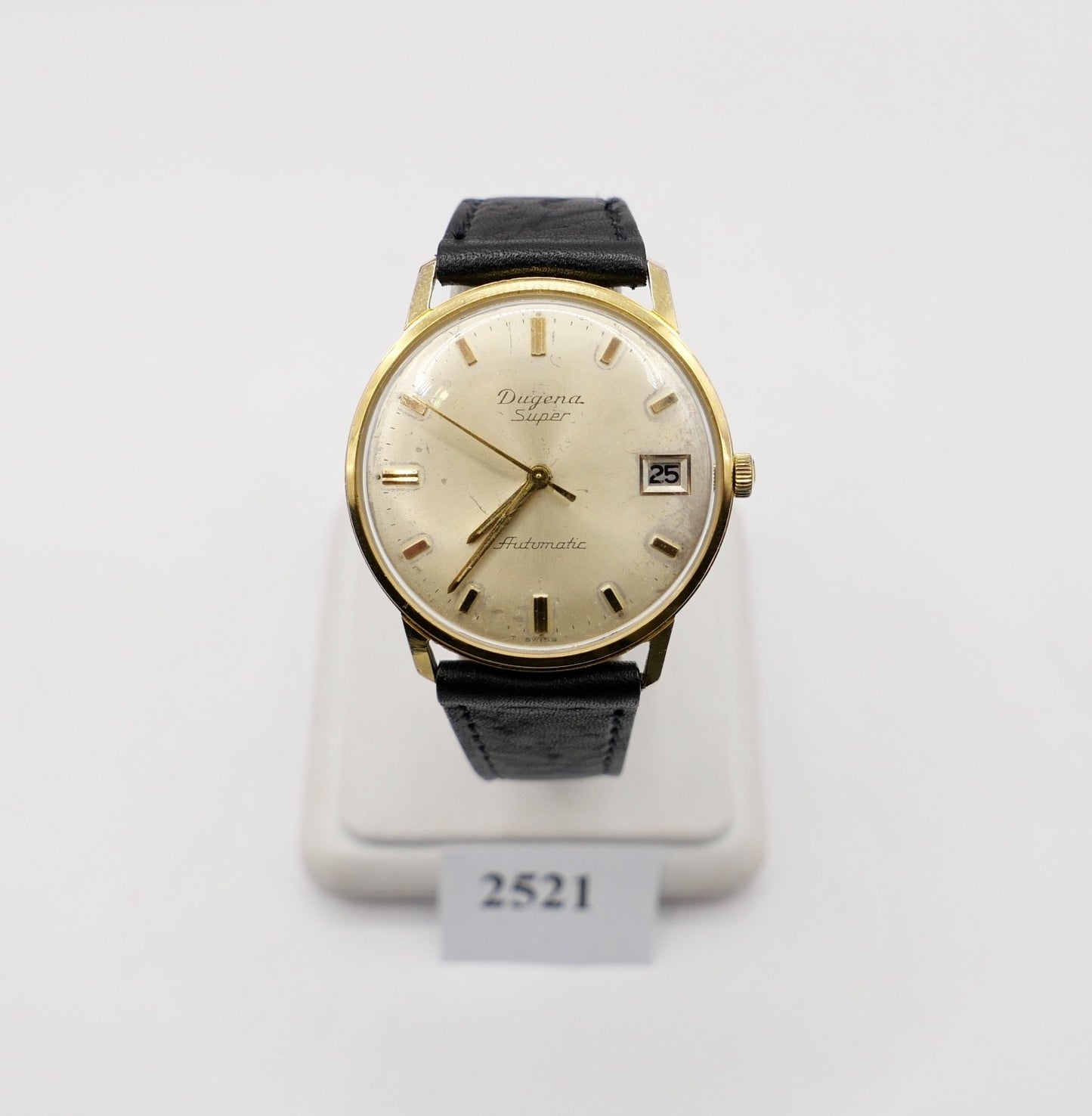 1960er Dugena Super Automatic Herrenuhr Cal. Buren 1320