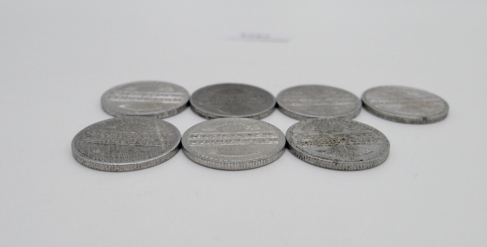 7x 50 Pfennig 1921 Jäger J.301 ss-vz Weimarer Republik