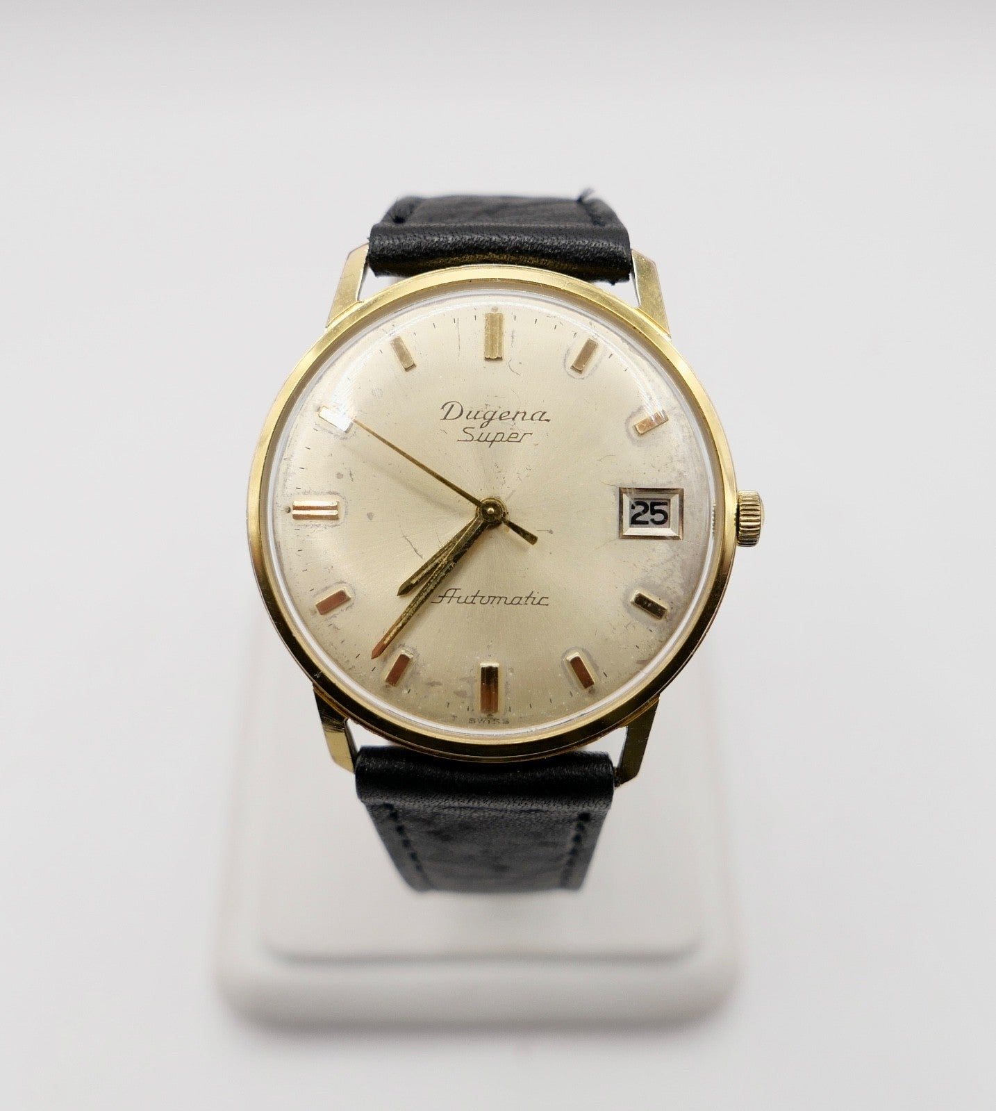 1960er Dugena Super Automatic Herrenuhr Cal. Buren 1320