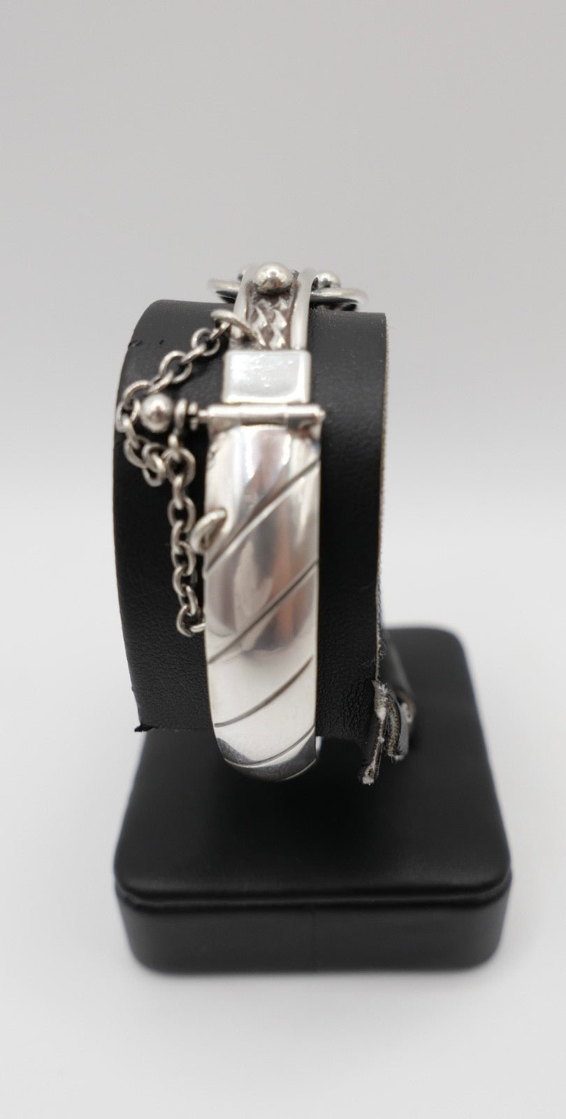 Kalevala Koru Teljänneito Silber Armreif 925 Finnland Wikinger Vintage Bangle