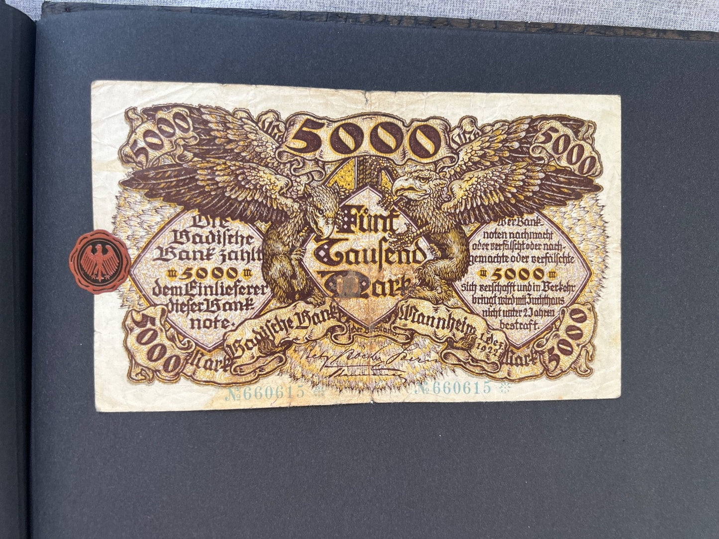 Album  116x Inflation Geldscheine Ro. Banknoten Mark Reichsbahn Mrd Mio UNC