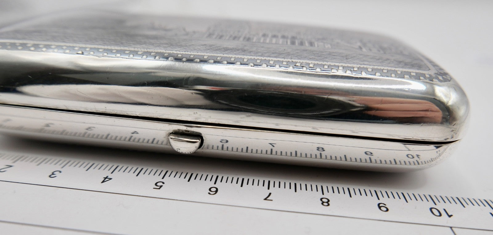 Zigarettenetui Niello 875 Silber Russland 1875 Ivan Yefimovich Konstantinov 84