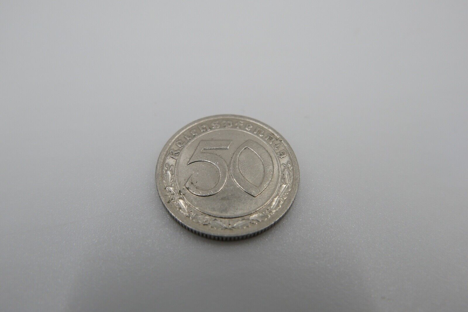 1939 G 50 Reichspfennig  in VZ J. 365