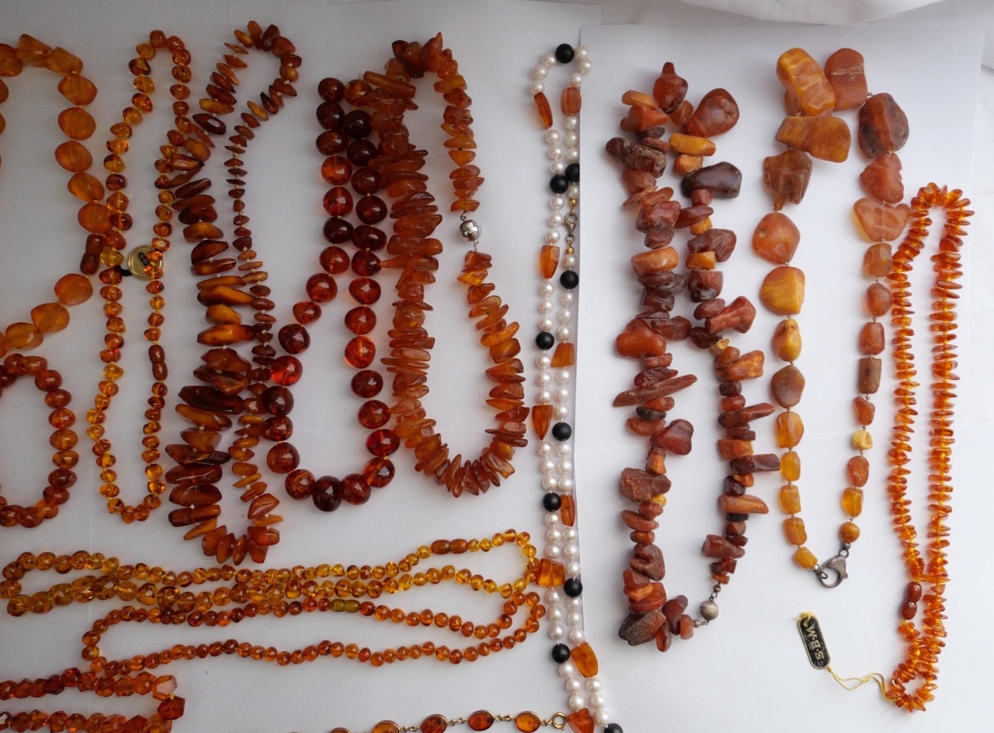 Konvolut Bernsteinschmuck Ketten Armband Bernstein Amber Sammlung 978 Gramm