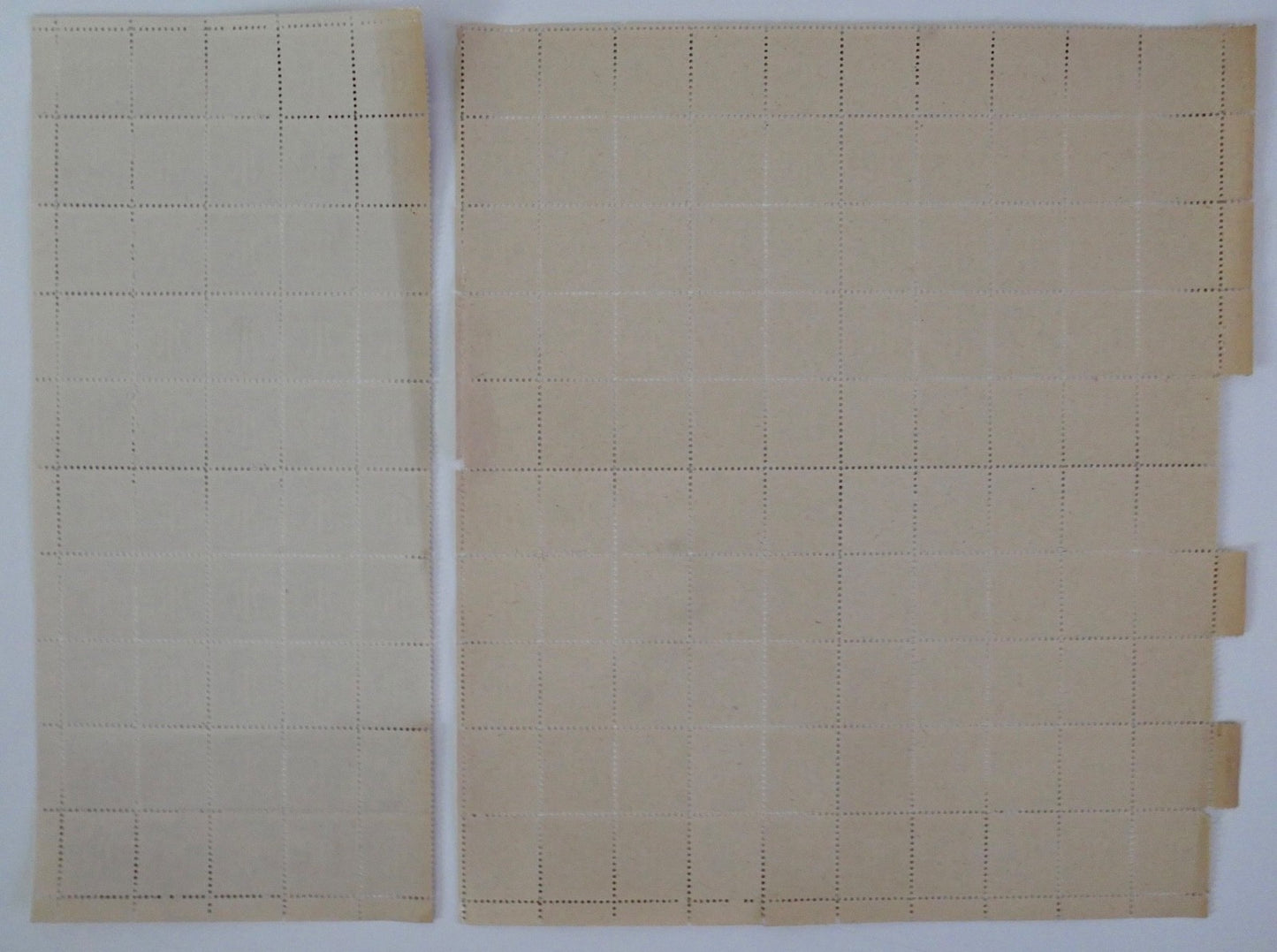 Großes Konvolut AM Post Postfisch Deutschland Briefmarken Bogen Bogenteile 1945