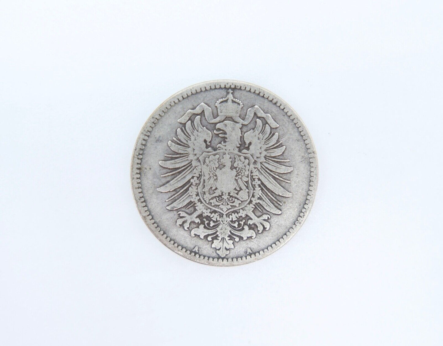 1 Mark Deutsches Reich 1876 A Jäger J.9 ss-vz sehr schön -  vorzüglich Silber