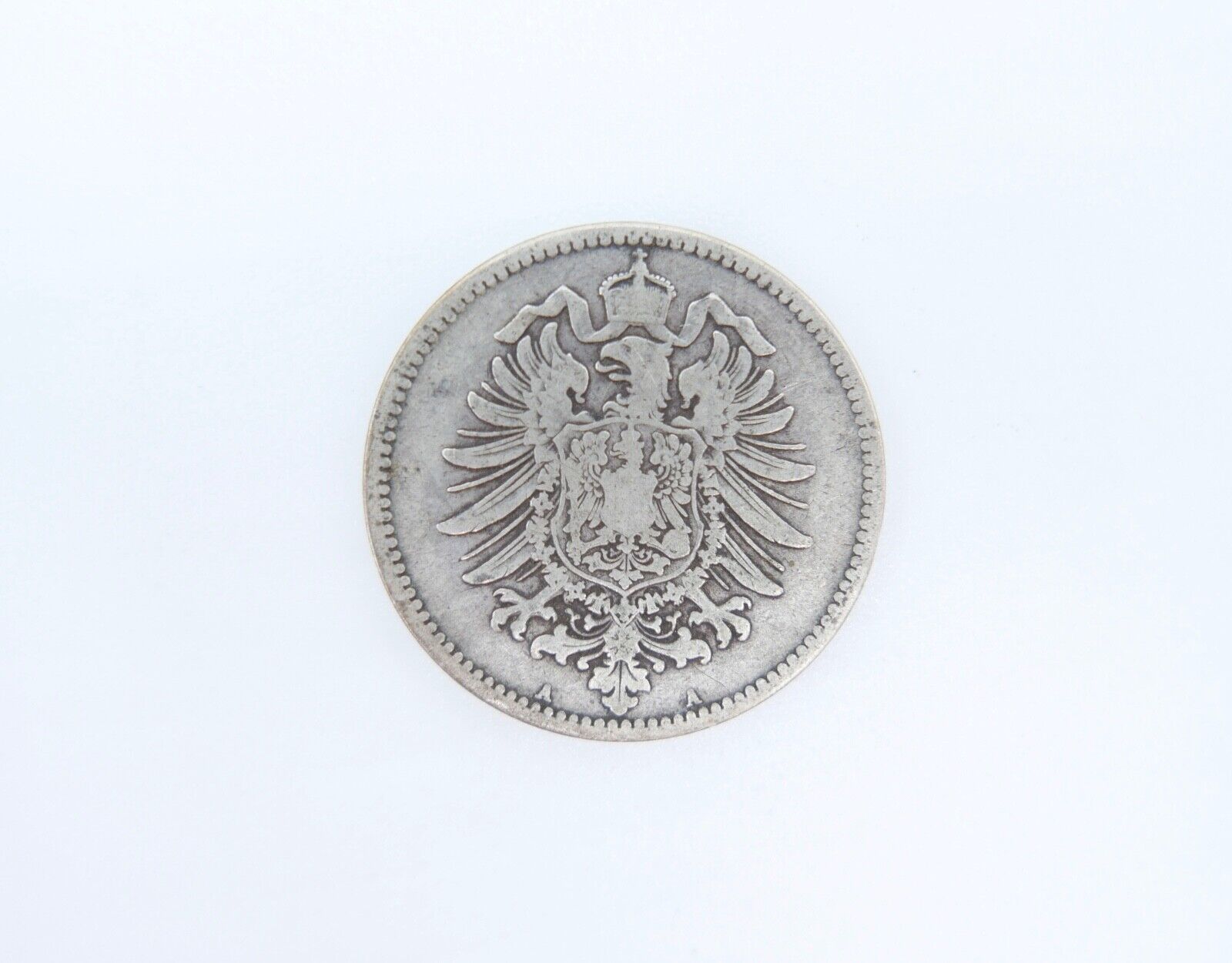 1 Mark Deutsches Reich 1876 A Jäger J.9 ss-vz sehr schön -  vorzüglich Silber