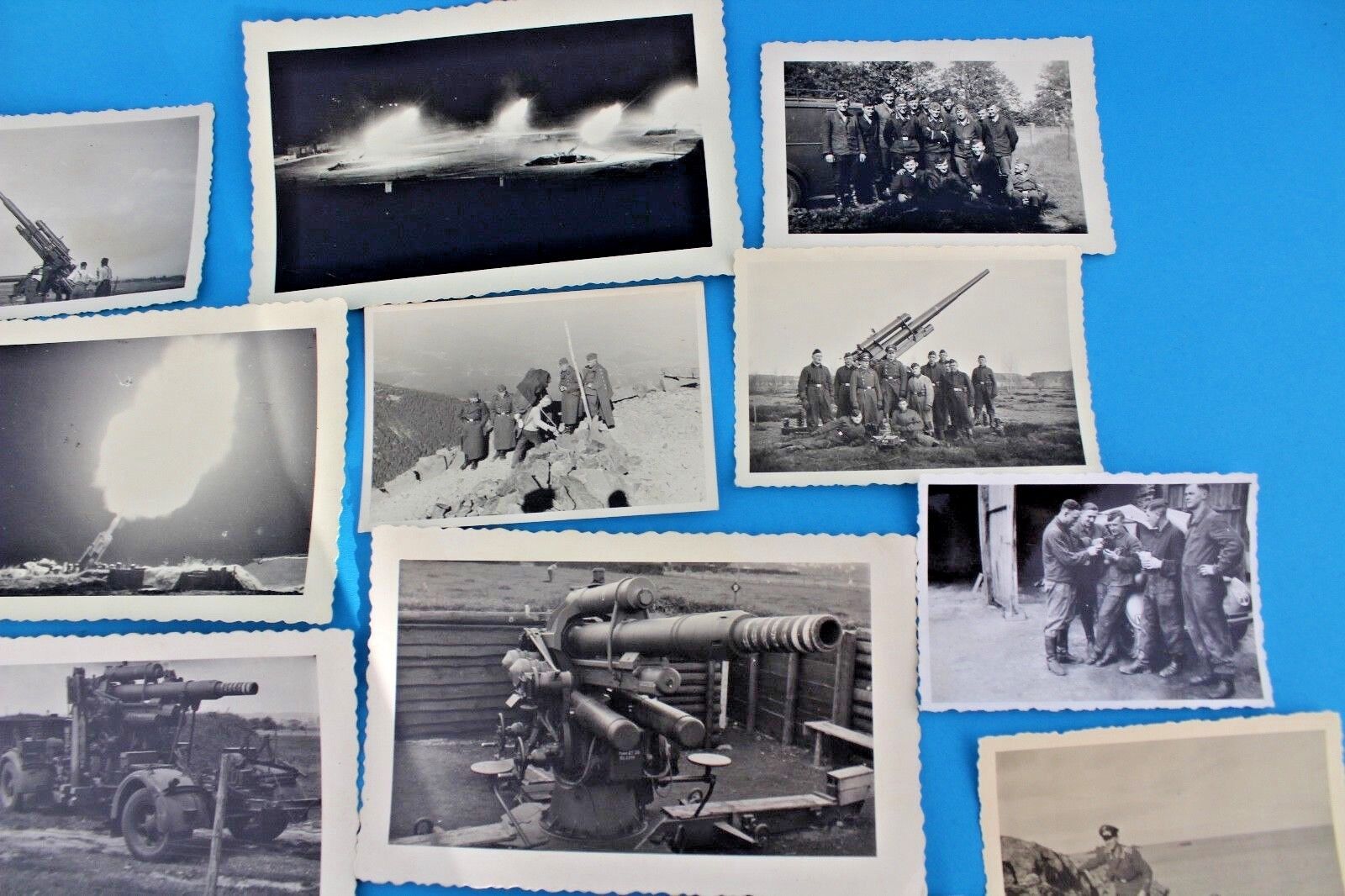 28x Foto Postkarten photo 3.Reich WW2 WK2 Germany Wehrmacht Flak Sudeten Konvolu