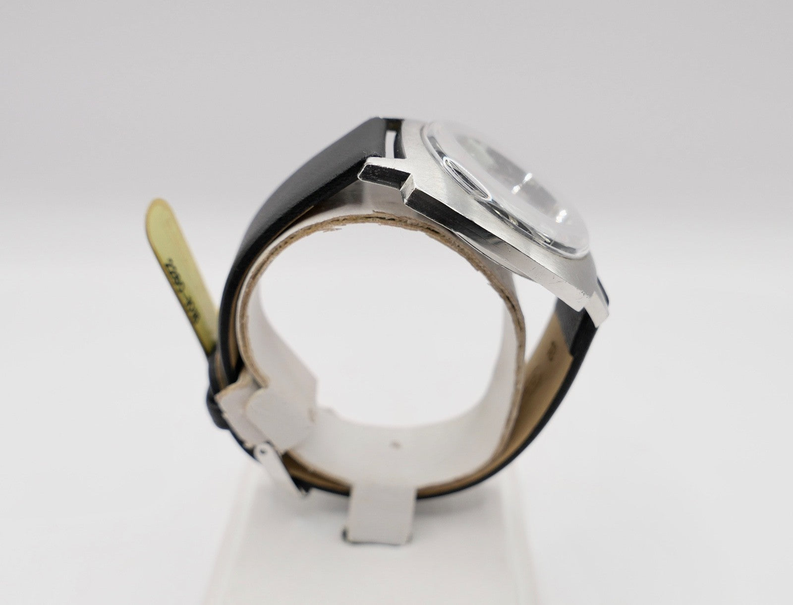 1970er Junghans Automatic Herrenuhr Cal. Eta 2472 schwarzes Zifferblatt