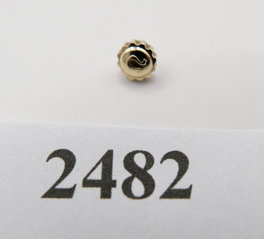 Omega Seamaster Krone Cal. 552 Gold / vergoldet Ø 4,5mm