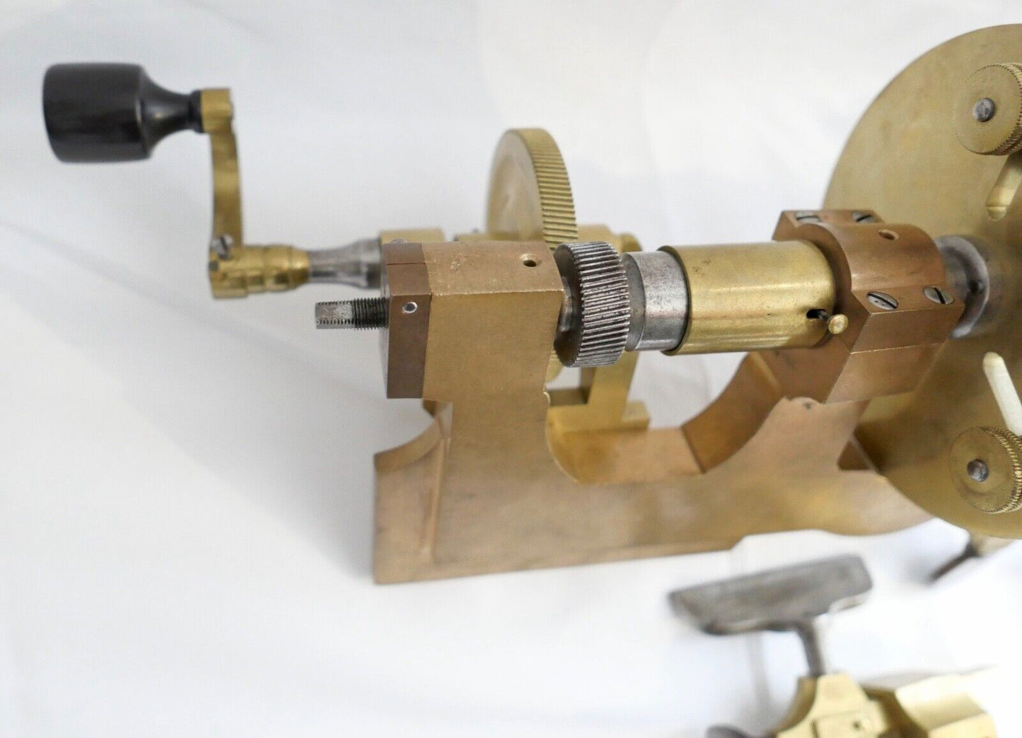 Alte Uhrmacherdrehbank massiv und schwer voll funktionsfähig - Antikhandel-Stuttgart