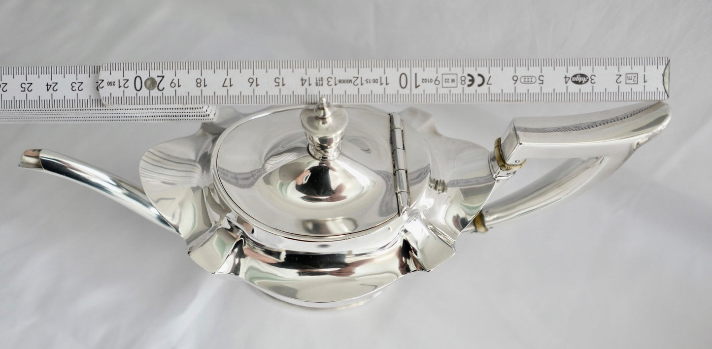 4 Tlg Plymouth Gorham 925 Sterling Silber Tee Service aus 1916