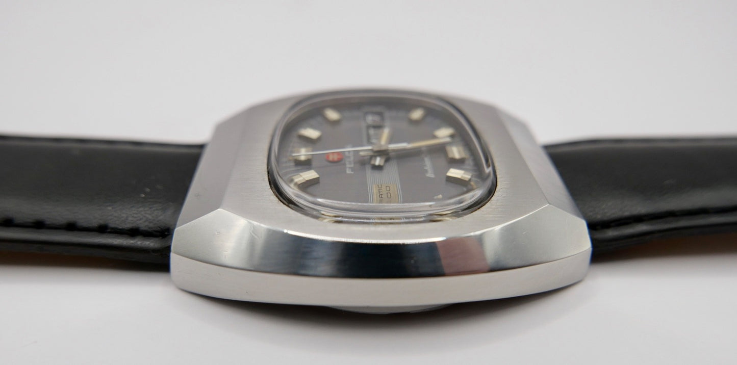 Felca Golden Sands 36000 Automatic Herrenuhr 8133 graues Zifferblatt NEUwertig