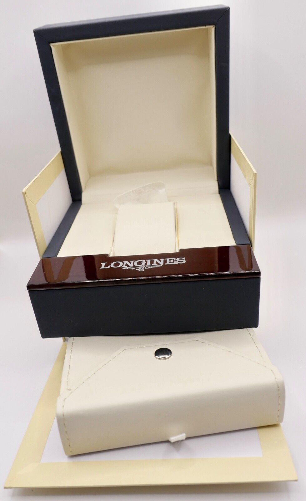Original LONGINES Uhrenbox mit Uhrenkarte Umkarton Garantie - Antikhandel-Stuttgart
