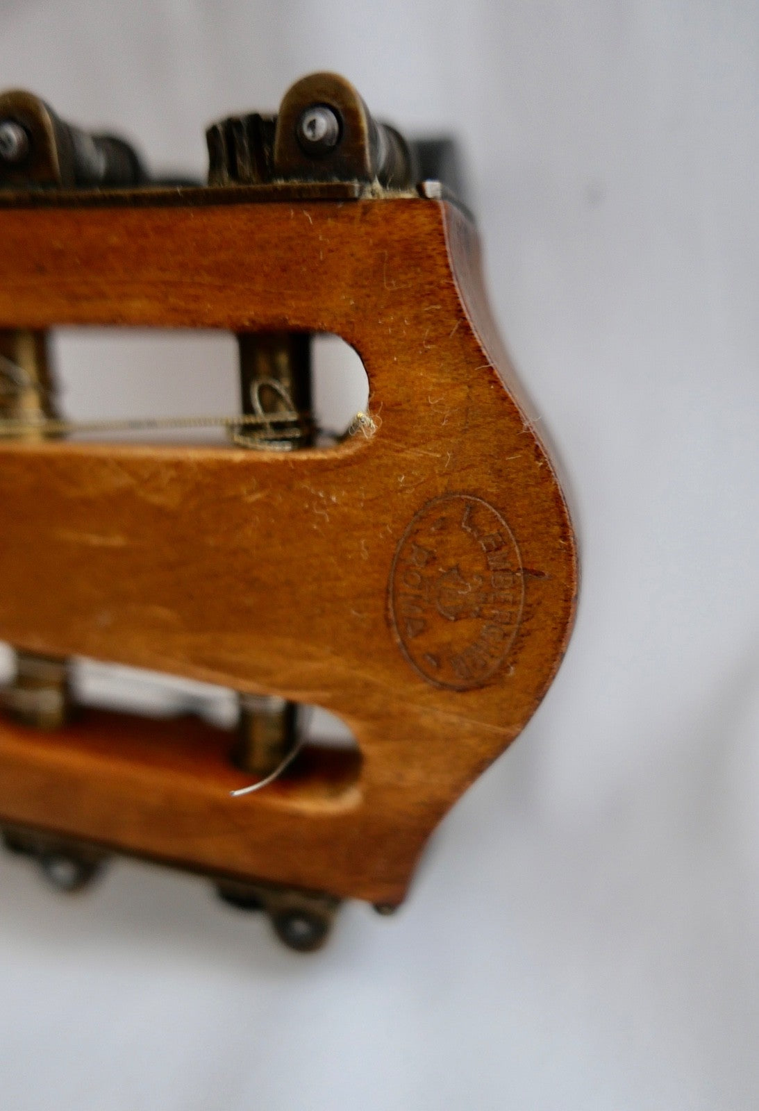 Mandoline Luigi Embergher 1933 Roma Italien