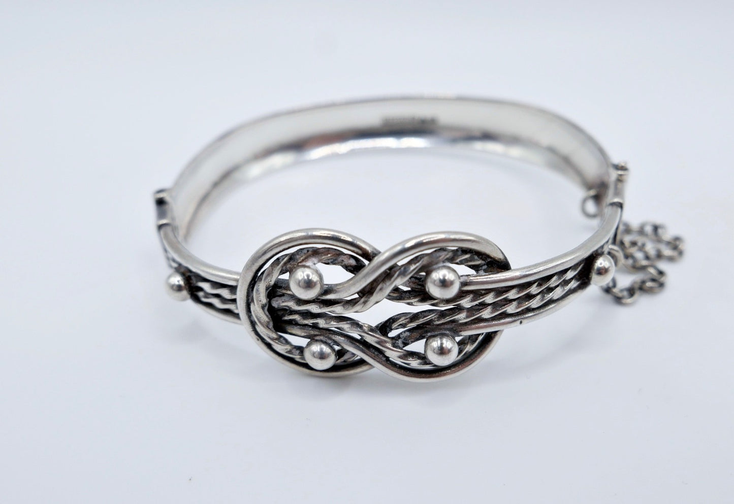 Kalevala Koru Teljänneito Silber Armreif 925 Finnland Wikinger Vintage Bangle