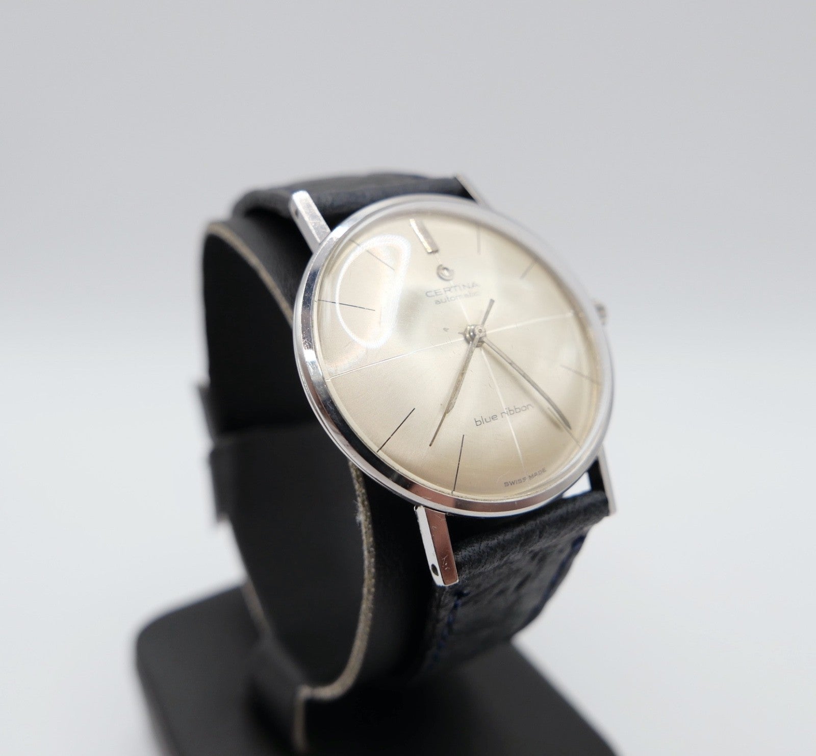 Certina Blue Ribbon Automatik Herren Armbanduhr Ref 5601 104 Stahl 34mm