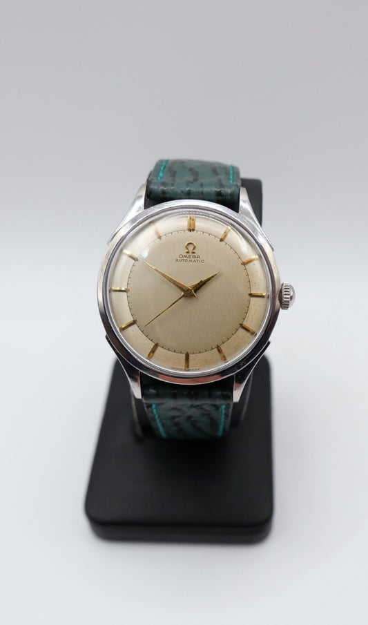 Omega Herrenarmbanduhr Ref. 2637-5 SC Kal. 354 automatischem Hammeraufzug Bumper