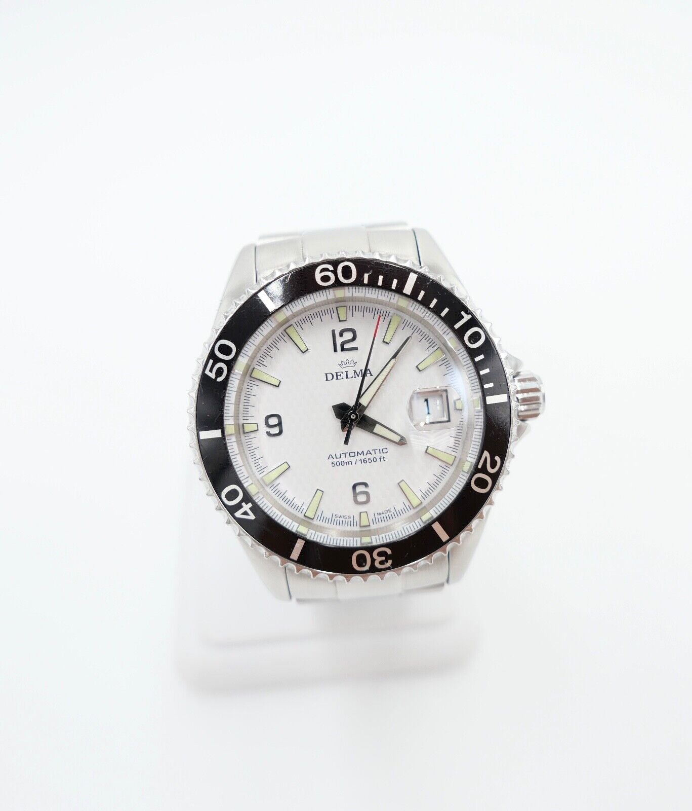 DELMA Santiago Automatik Ref. 41701.560.6.014 Edelstahl Herrenuhr Ø 42 mm