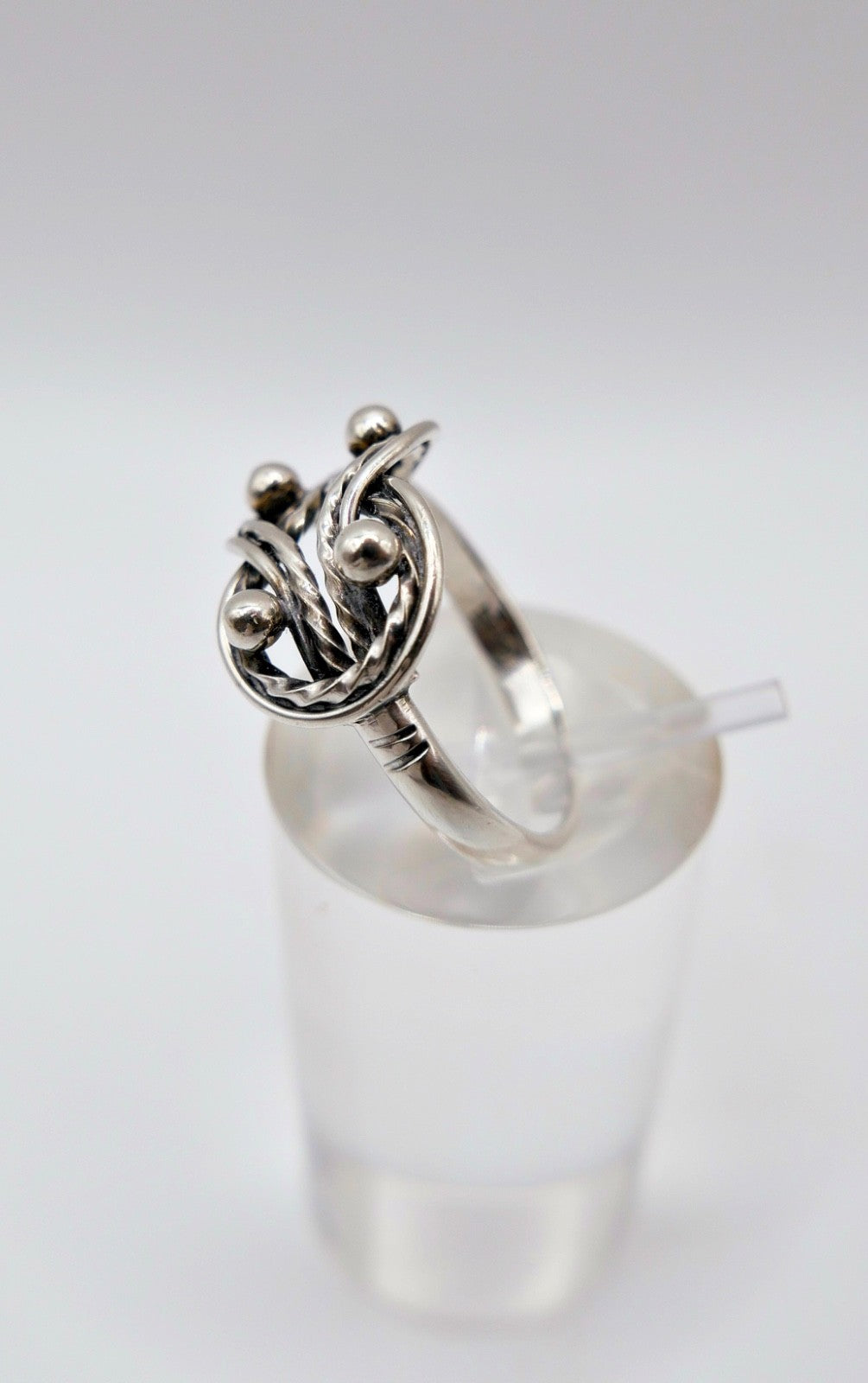 Kalevala Koru Teljänneito Silber Ring 925 Finnland Wikinger Vintage