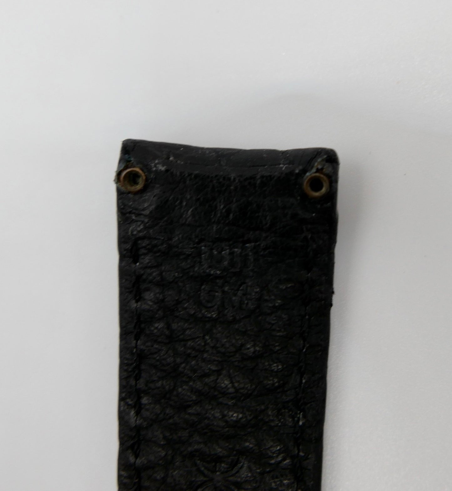 Original 1911 GM Ebel Lederband 19mm Dornschließe NEU