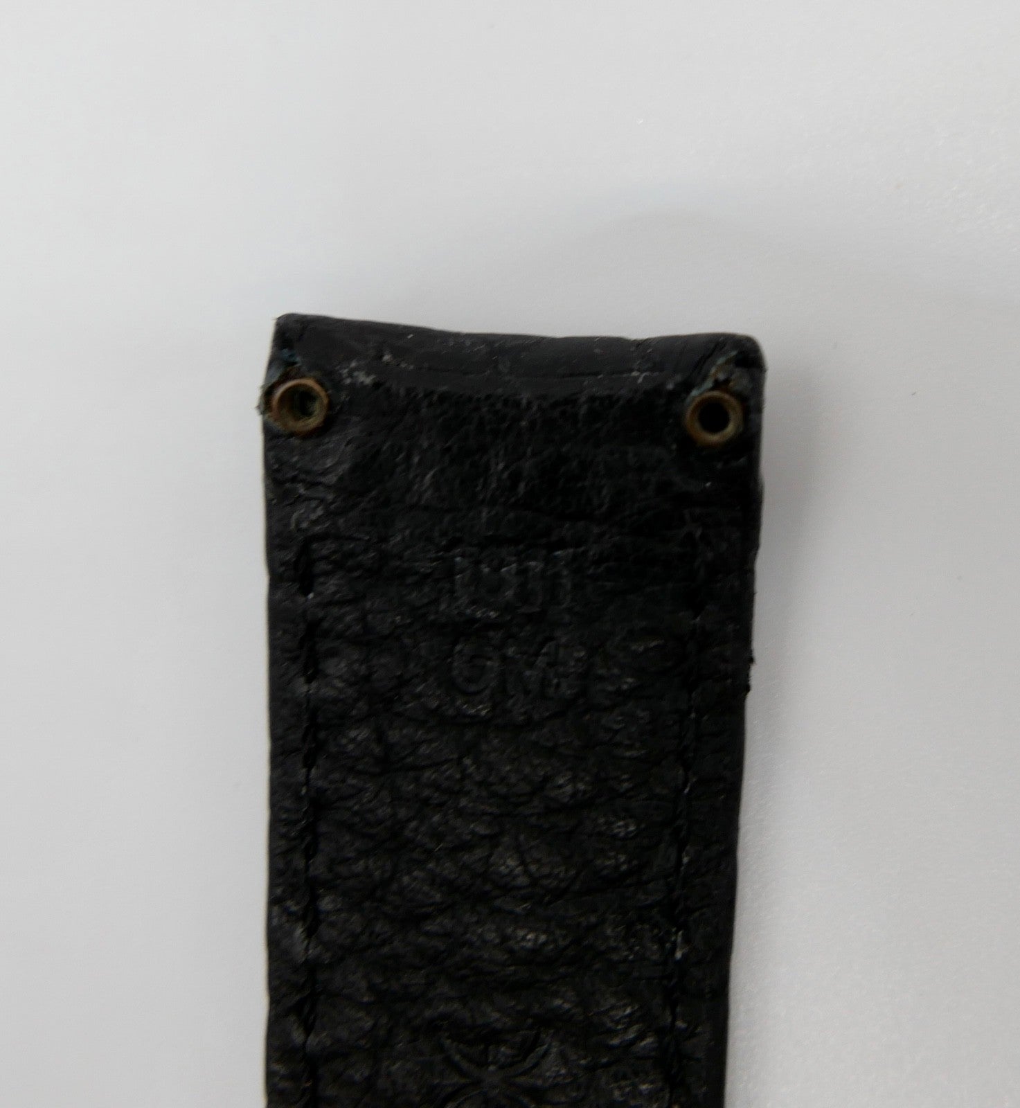 Original 1911 GM Ebel Lederband 19mm Dornschließe NEU
