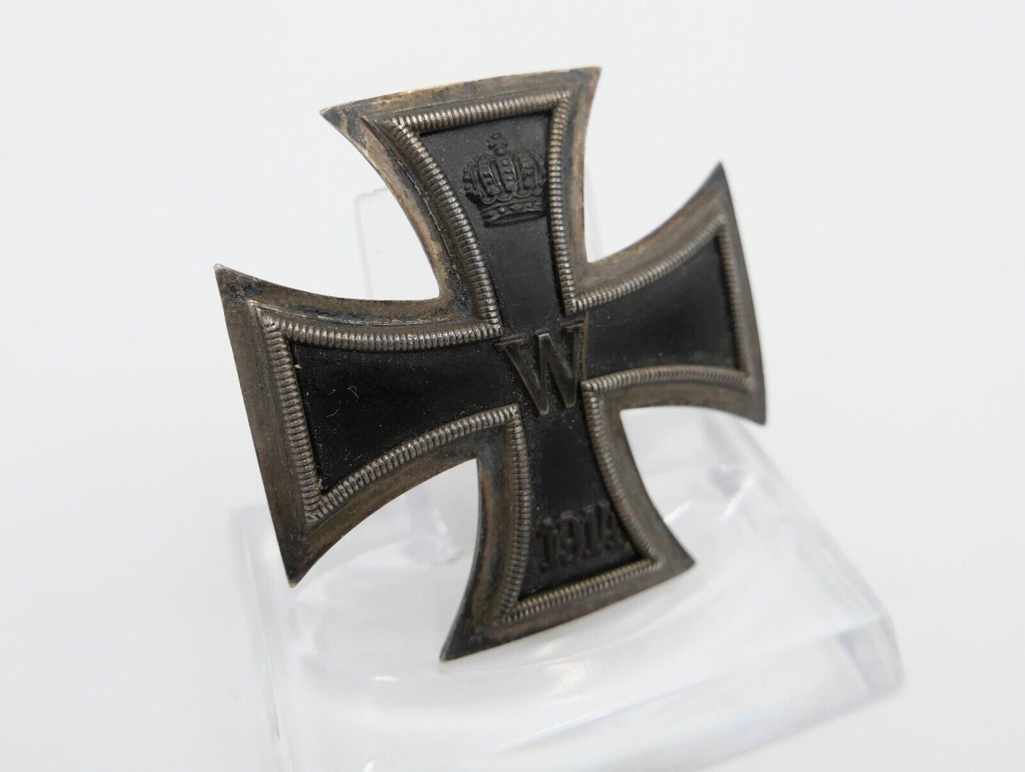 Selten Eisernes Kreuz EK1 1914 Deutsches Reich 1. WK Silber 800 KMST DRGM