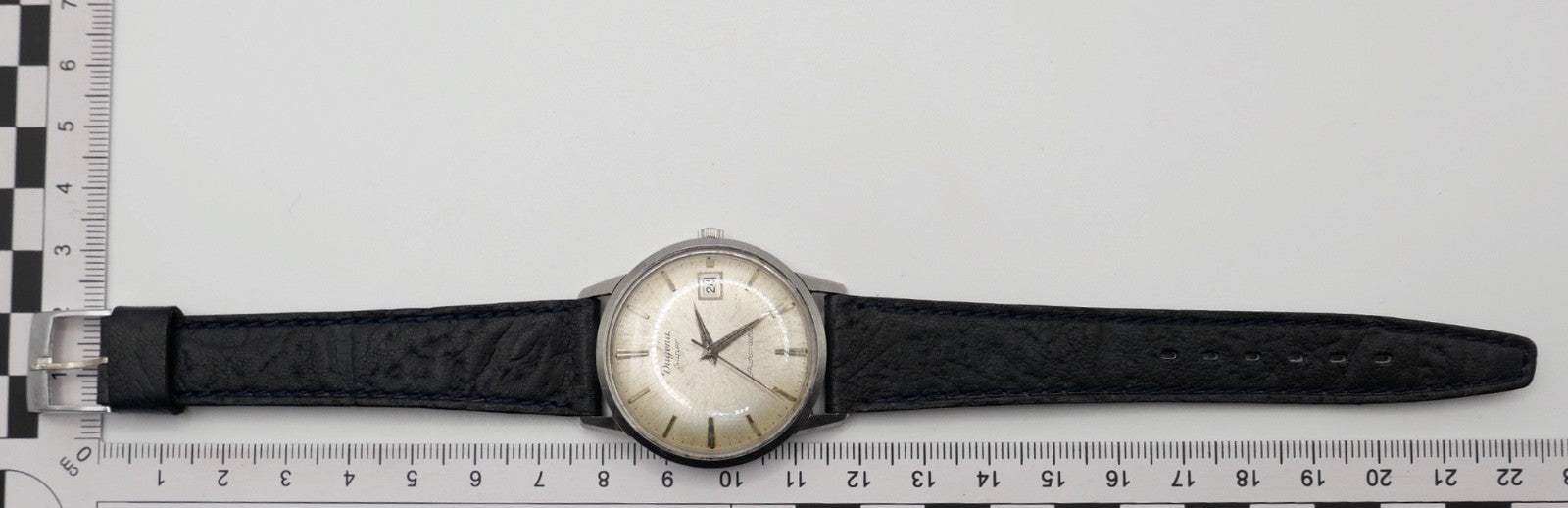 Dugena Super Automatik Vintage Herrenarmbanduhr Kal. 1010A Datum