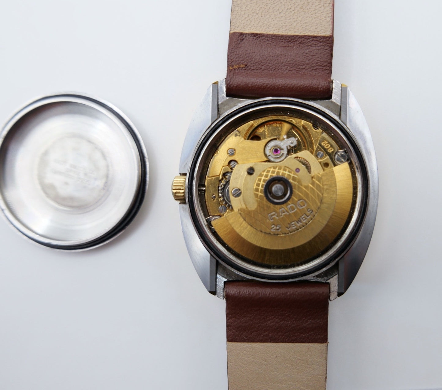 Rado Diastar 13G-625.0013.3 Automatic Vintage Herrenarmbanduhr Day-Date Gold