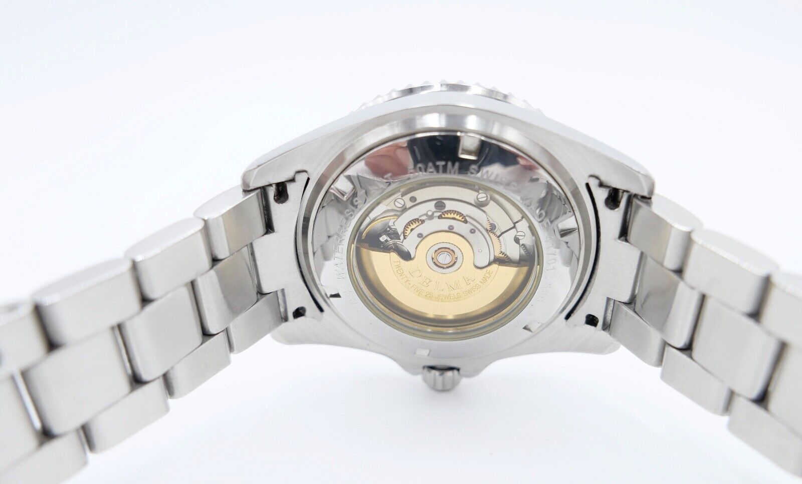 DELMA Santiago Automatik Ref. 41701.560.6.014 Edelstahl Herrenuhr Ø 42 mm