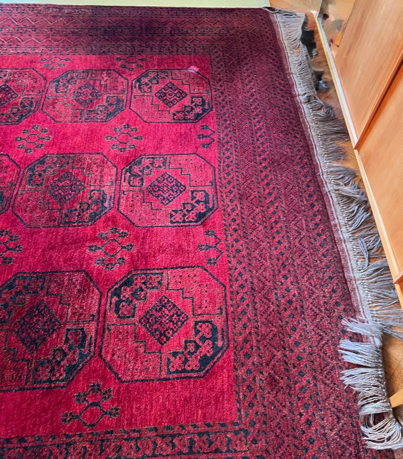 Buchara Ersari Afghan alter Orientteppich old carpet 390x290 cm