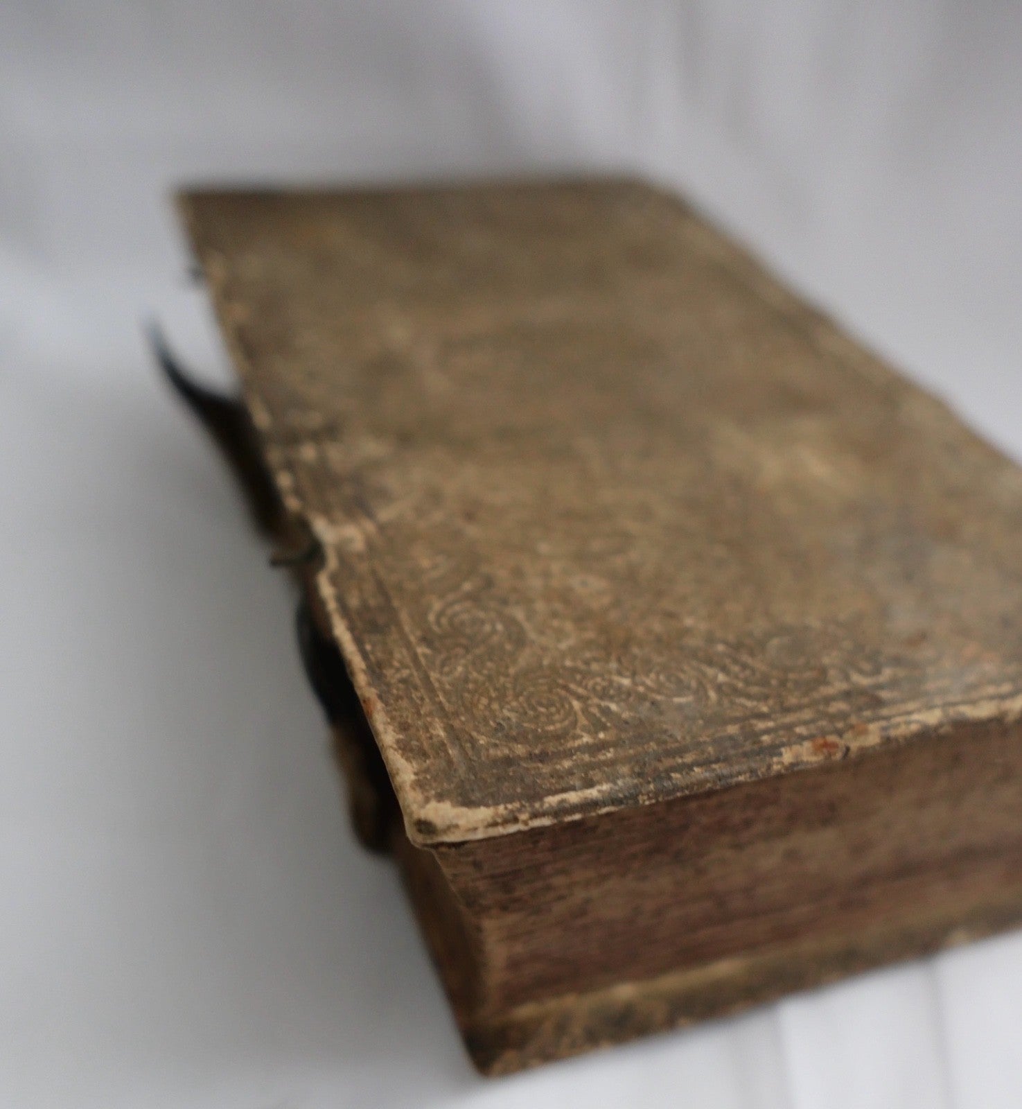 Antiquarisches Buch Johann Friedrich Starck Predigten 1843 Leder Einband