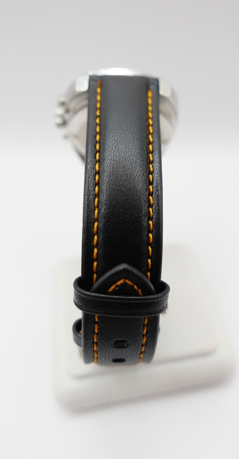 TISSOT 45501 Chronograph 39mm Herren Cal. 2170 Armbanduhr Panda ZB Lederarmband