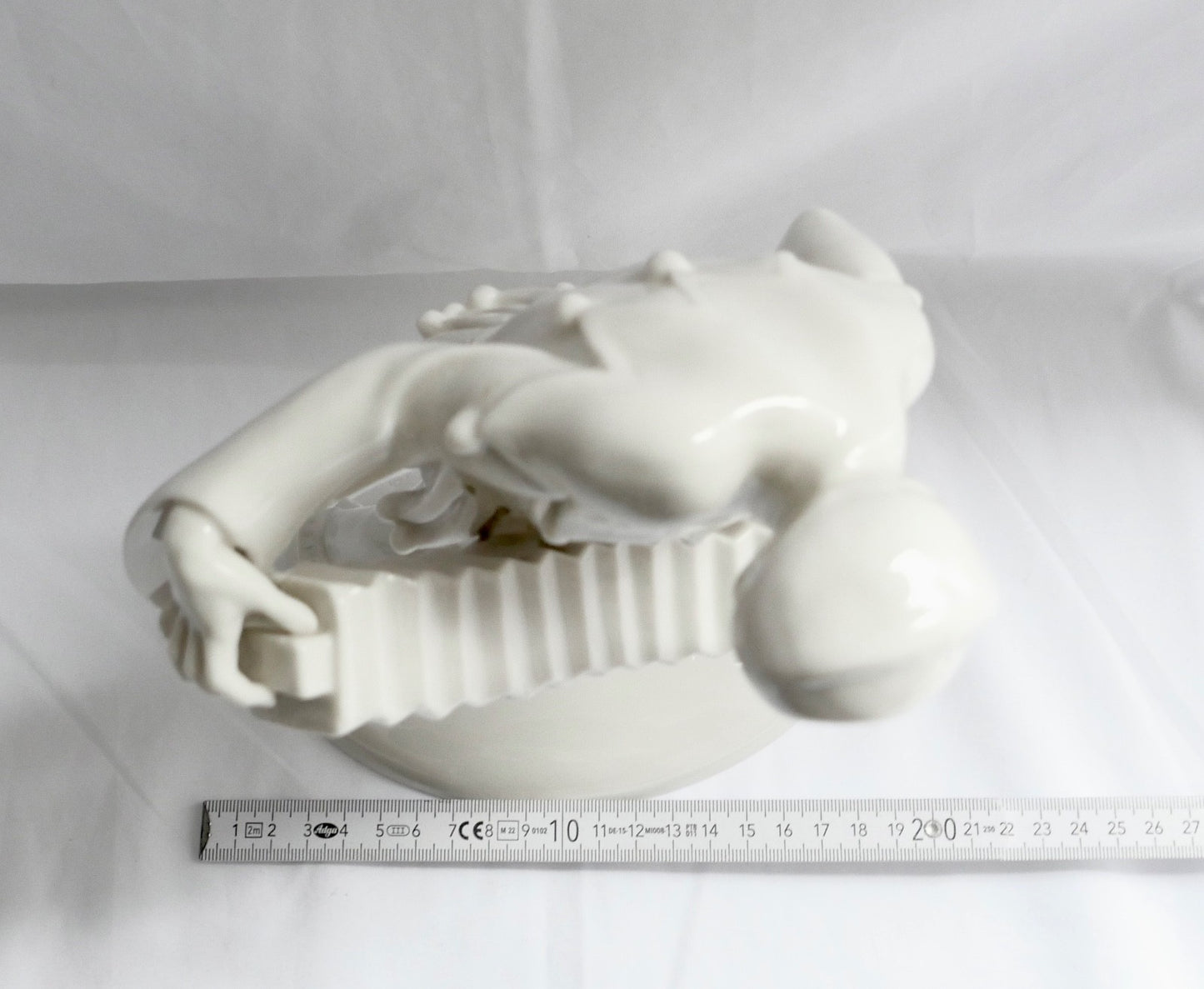 Schwarzburger Werkstätten Harlekin Figur Ziehharmonika Bandonium G. Oppel U 234