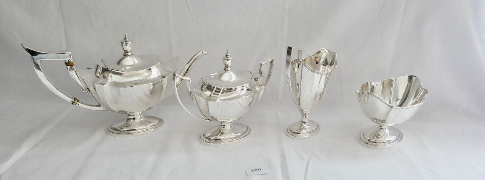 4 Tlg Plymouth Gorham 925 Sterling Silber Tee Service aus 1916