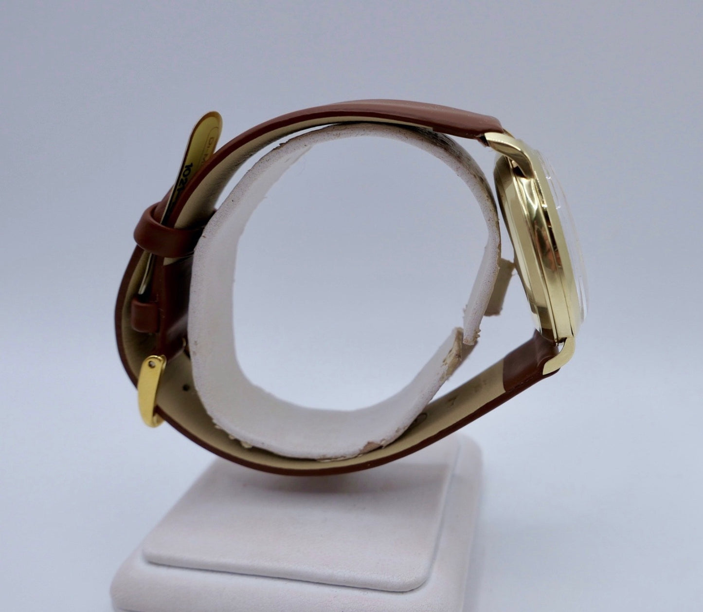 50er Omega Cal. 283 Armbanduhr 14K Gold 585 Handaufzug 37mm Herrenuhr Ref: 2686