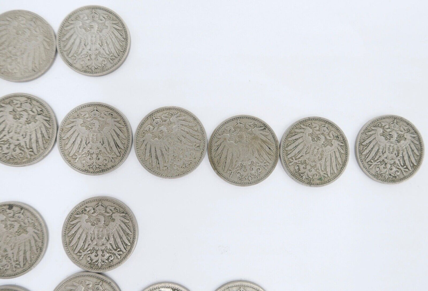 49x 10 Pfennig 1902 - 19011 Jäger J. 13 ss-stg