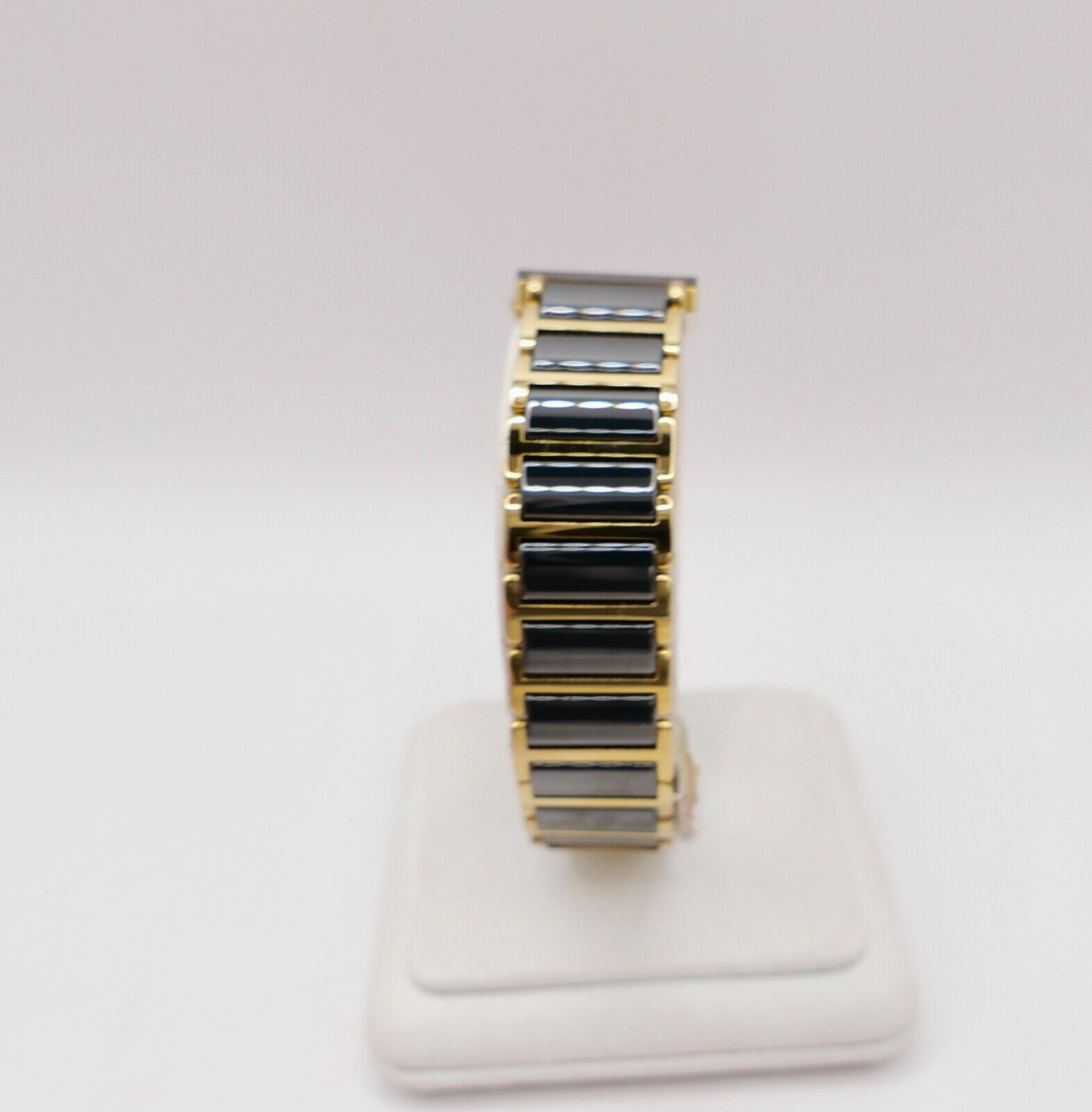 RADO Diastar Jubilé Damenuhr Ref. 153.0383.3 Keramik Gold Quartz Diamant 22x18mm