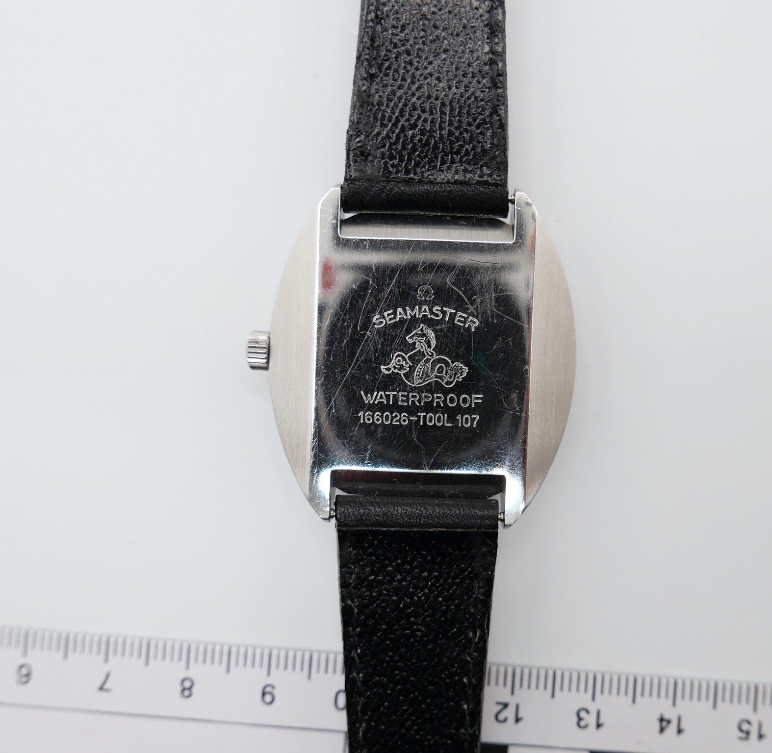 Omega Seamaster Cosmic Automatik Herrenarmbanduhr Ref. 166.026 Tool 107 Vintage