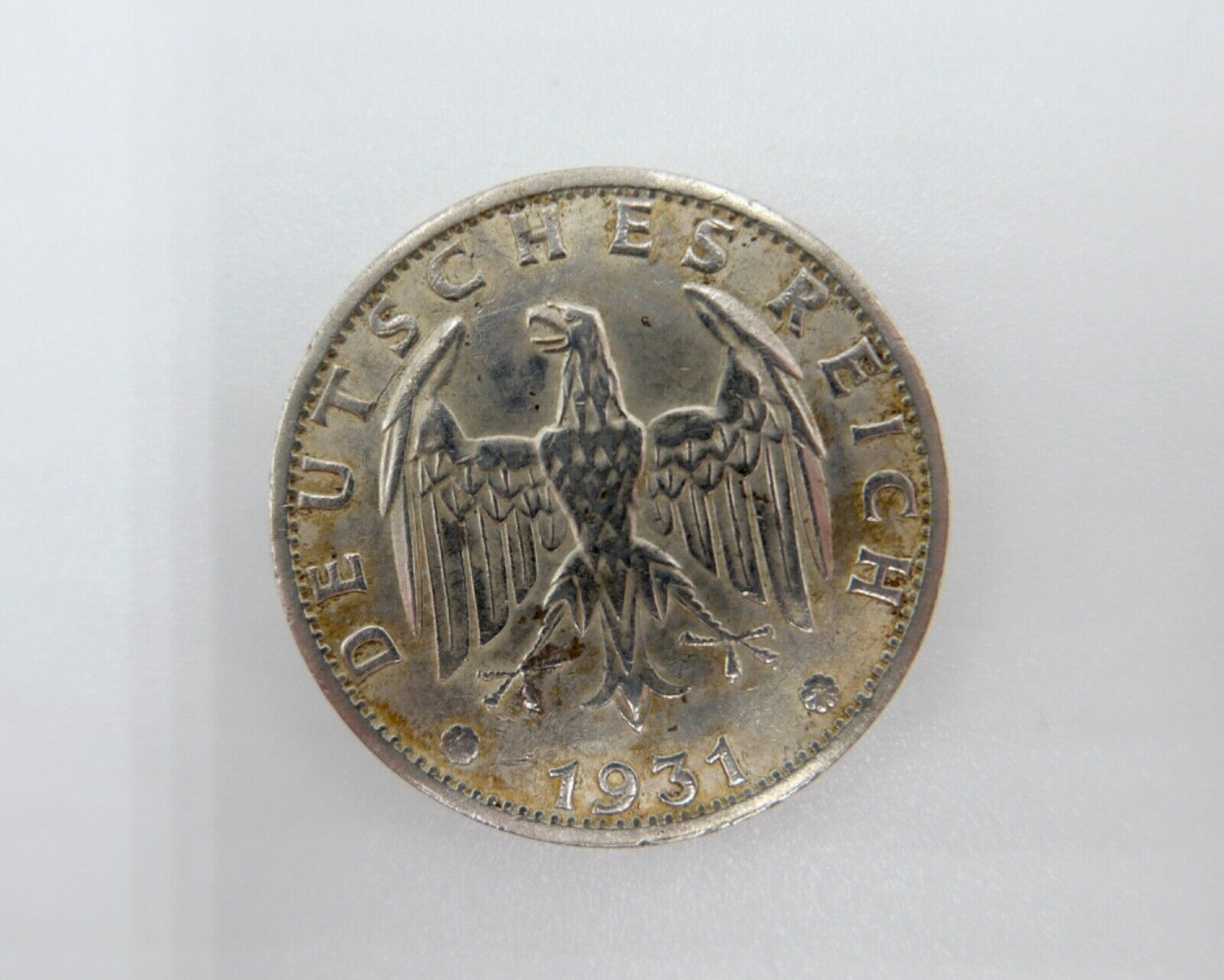 Weimarer Republik 3 REICHSMARK 1931 F  J.349 VORZÜGLICH  VZ