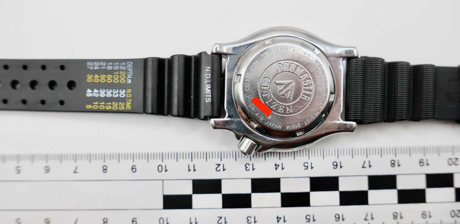 Citizen Promaster 200M Automatic 8203-824393 Taucheruhr deutsch Gummiband NEU