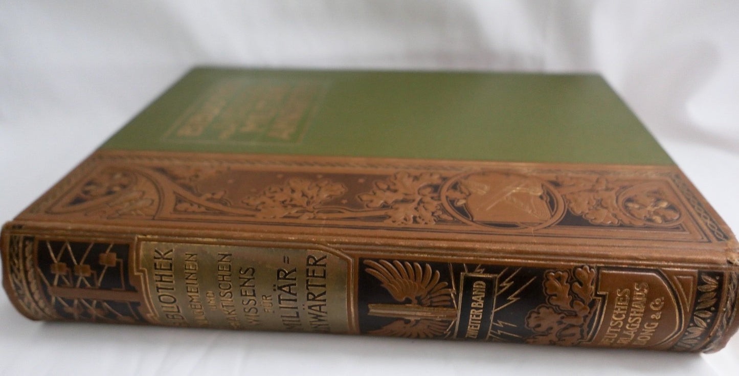 1905 Bibliothek allgemeinen und praktischen Wissens für Militäranwärter Band 2