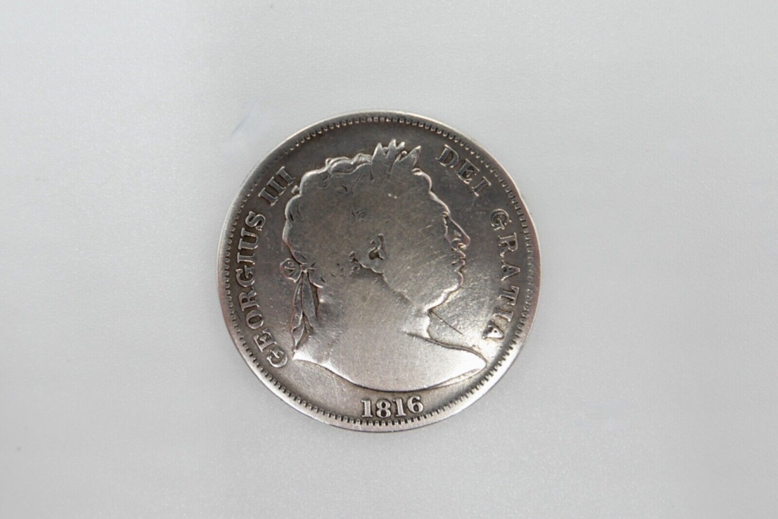 Großbritannien 1816 Half Crown Silbermünze Georgius III Dei Gratia 