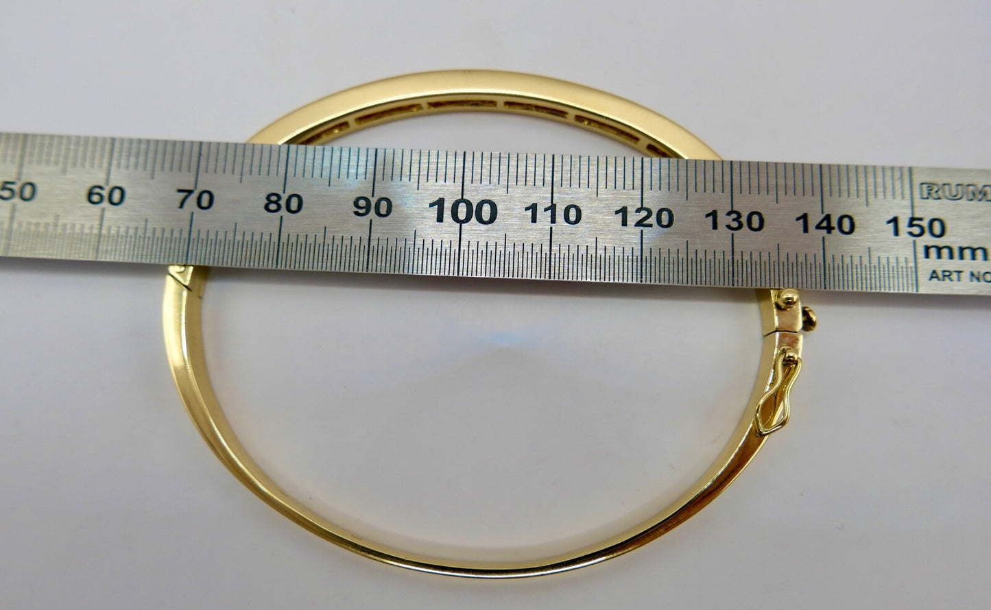 Brillantarmband Armreif Armspange 750 / 18 K Gelbgold 24 Brillanten 1,68 Ctw